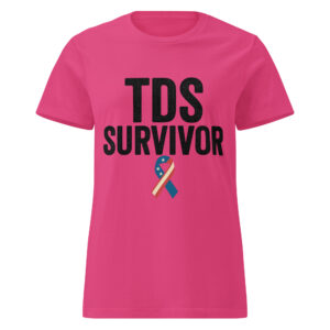 Women’s TDS Survivor - Ribbon Below